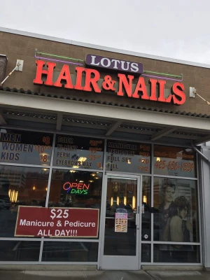 The Lotus Hair Salon, Asdarsh nagar, Naygaon, logo