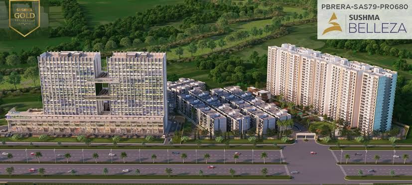 Sushma Belleza Zirakpur |  Luxury flats for sale on Airport road | Best Home in Tricity | Home near Chand