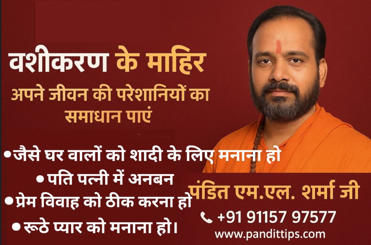 Best Astrologer (pandit) M.L Sharma Ji