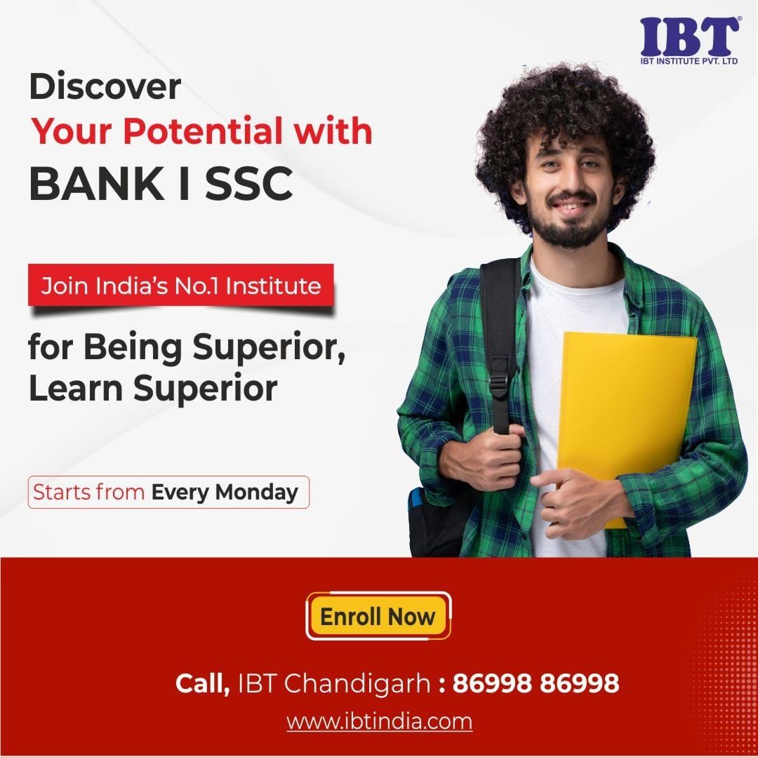 Join India's No.1 Institute for SSC, BANK, and State Government Exams Coaching.