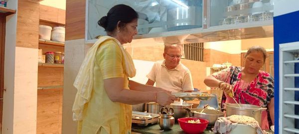 "Heartfelt Thanks to Rakesh Goyal Ji for Sponsoring Lunch at Sai Birdh Ashram"