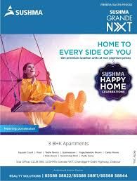 Sushma Grande Nxt | Project in Zirakpur, Get in touch with us today