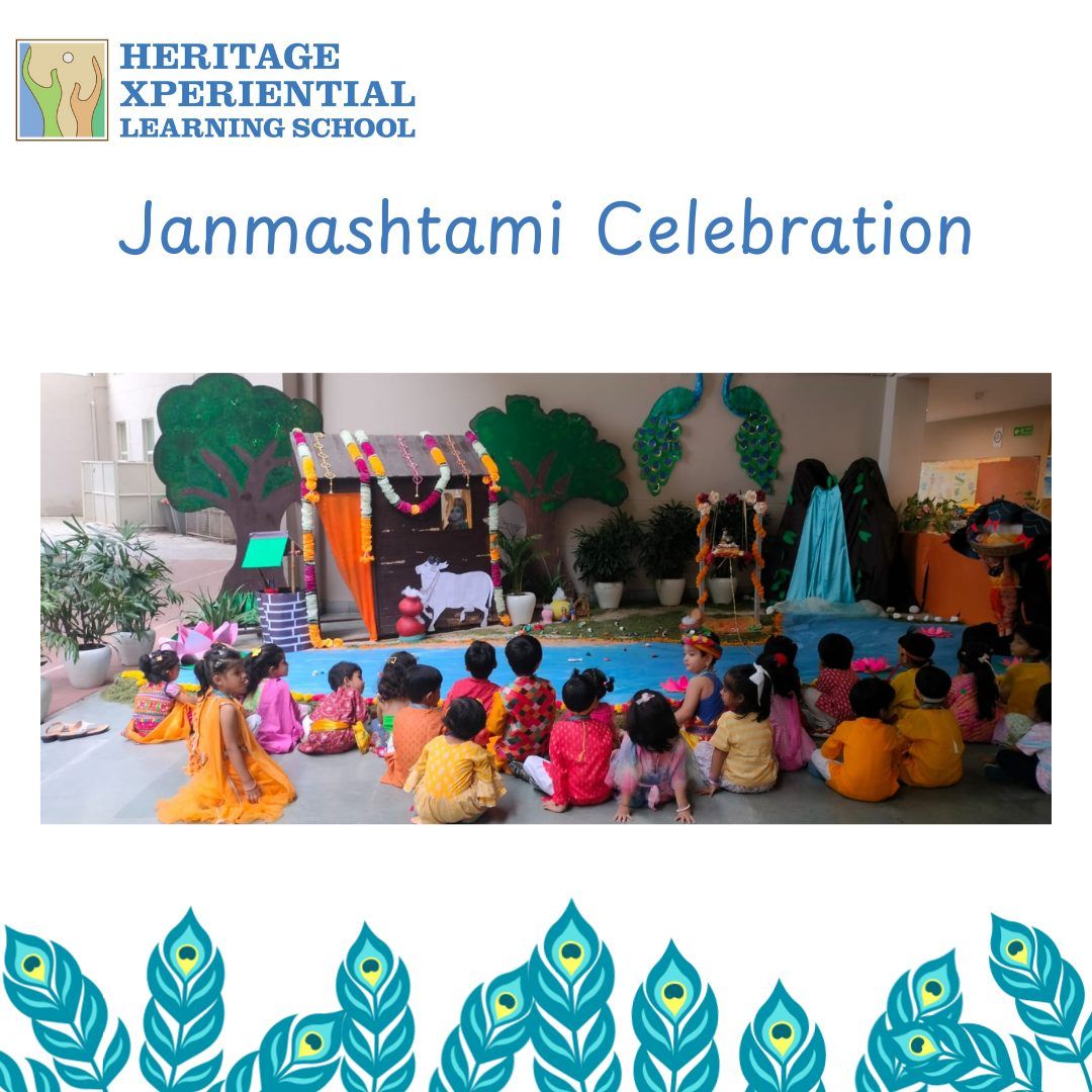 Nursery’s Delightful Janmashtami Event: A Festival of Creativity and Inclusion"