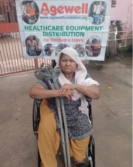 "Bringing Hope on Wheels: Agewell Foundation Supports Destitute Elderly with Wheelchairs"