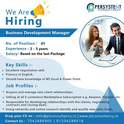 "Exciting Career Opportunities with Persystent Consultancy Services"