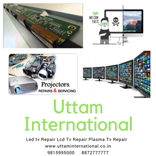 "Expert LED, LCD, Plasma TV Repair Services in Chandigarh – Uttam Electronics"