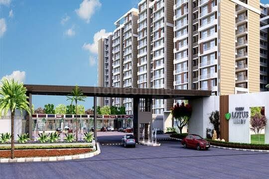 Flats in green lotus utsav, PR 7 200 ft wide Airport Road zirakp