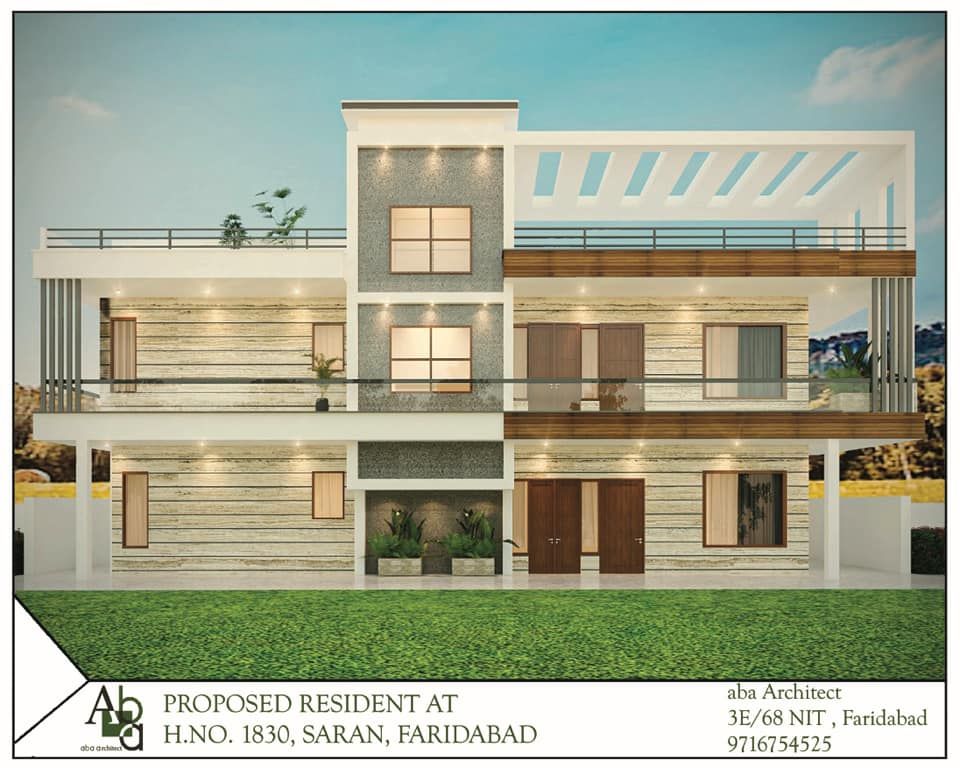 Plot 1830, Saran Faridabad: A New Residential Gem by ABA Architec