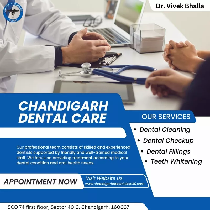 Top-Notch Dental Care at Chandigarh Dental Clinic - Book Your Appointment Today