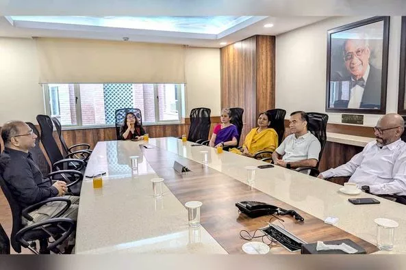 Inspiring Minds: A Day with Professor Prabhat Ranjan at The Khaitan School"