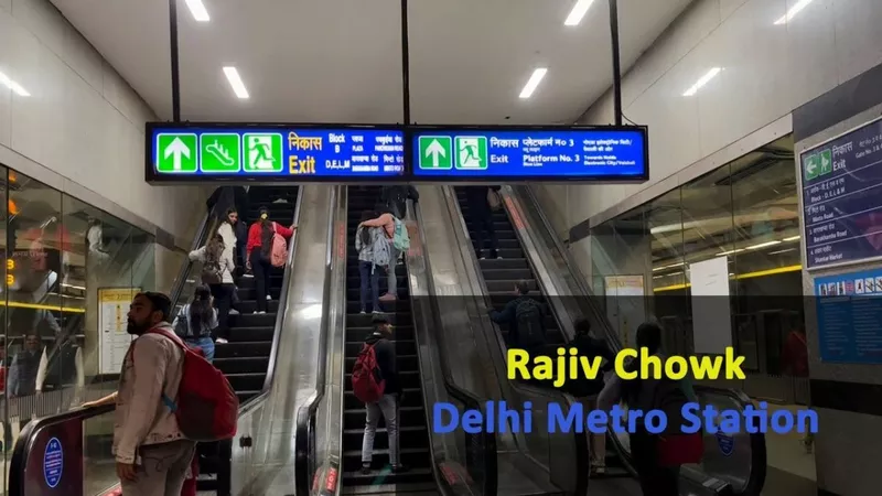 Rajiv Chowk metro station