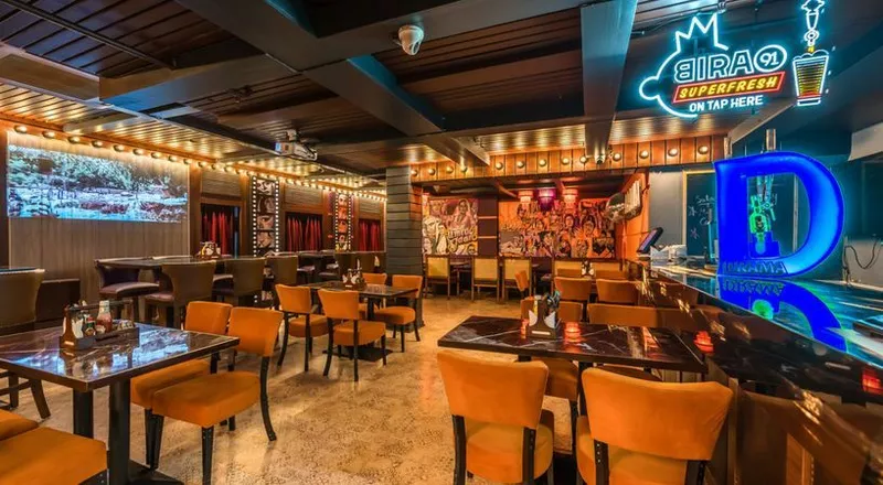 Drama Delhi, Restaurant