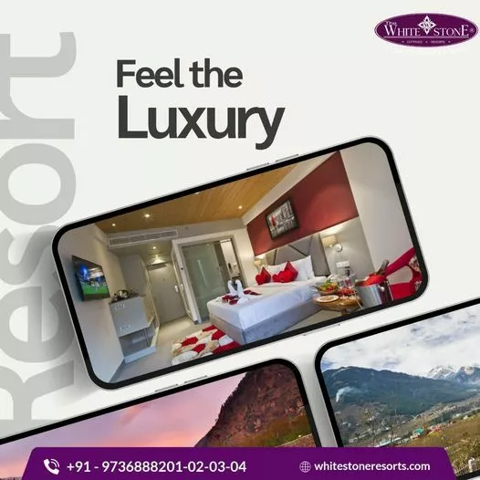 "Plan Your Dream Getaway: Luxurious Mountain Views and Cozy Fireside Moments at Whitestone Resorts Manali
