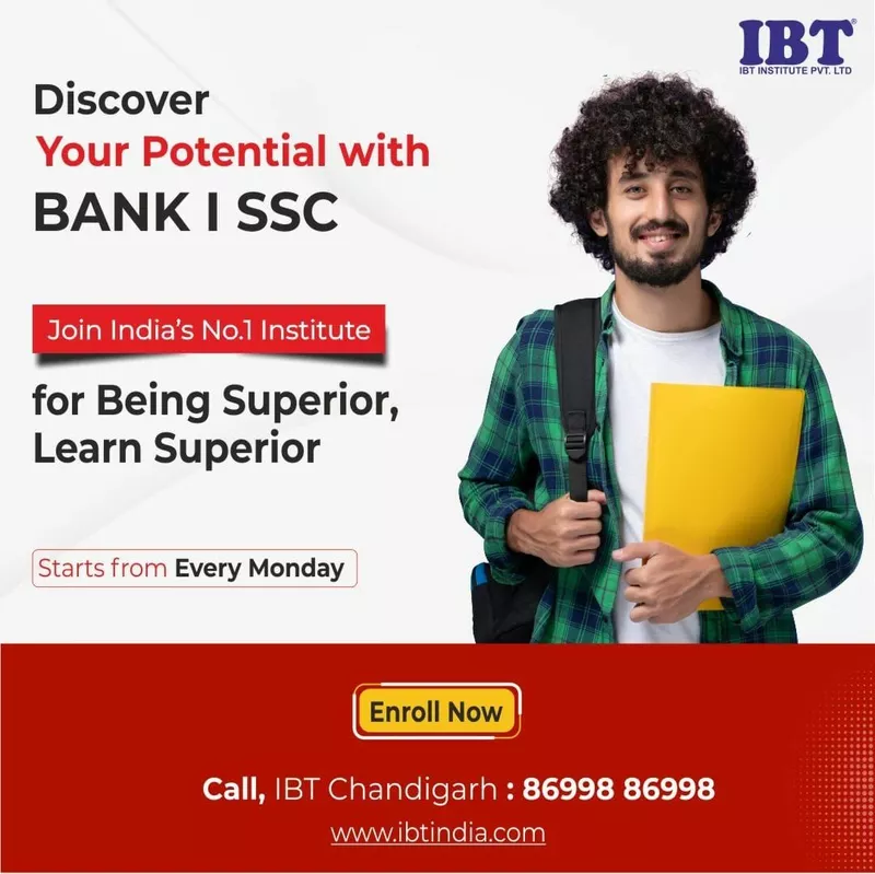 Join India's No.1 Institute for SSC, BANK, and State Government Exams Coaching.