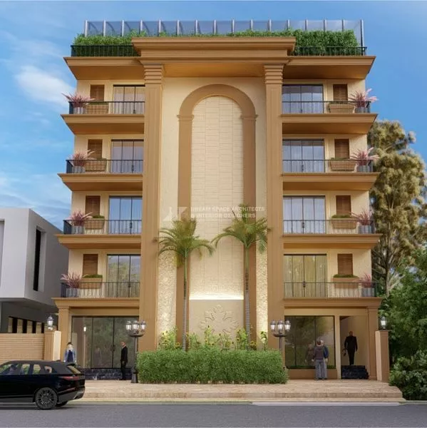 Timeless Design: Classical House Exterior by Dream Space Architects, Gurugram