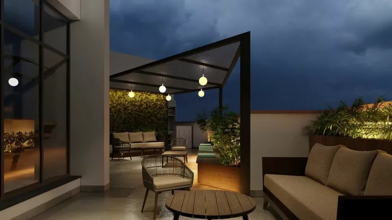 Unveiling Luxury: A Stunning 9000 sq. ft. Penthouse Project by Designicon Architects in Gurugram"