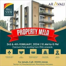 Aravalli Hill View |  Land for sale in Panchkula in Gated Society| Best Properties in Tricity