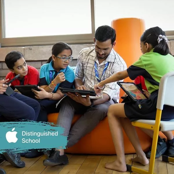 Shiv Nadar School, Faridabad: Recognized as an Apple Distinguished School for Innovation in Education"