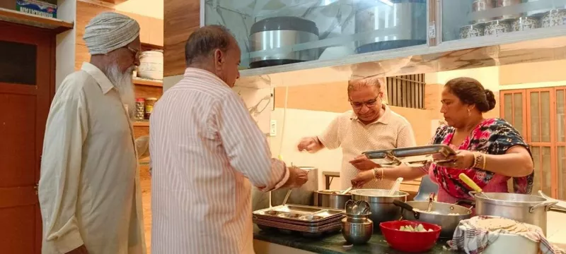 "Heartfelt Thanks to Rakesh Goyal Ji for Sponsoring Lunch at Sai Birdh Ashram"