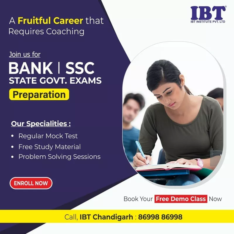 Join India's No.1 Institute for SSC, BANK, and State Government Exams Coaching.