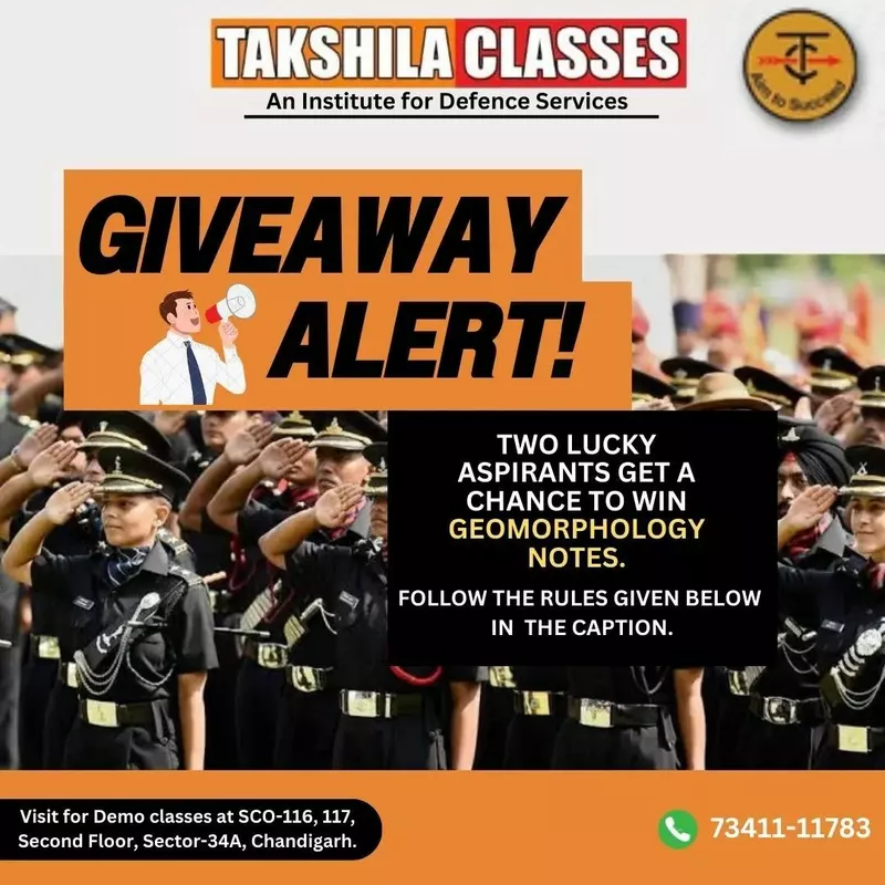 "Win Geomorphology Notes: Essential Resource for UPSC CDS Aspirants!"