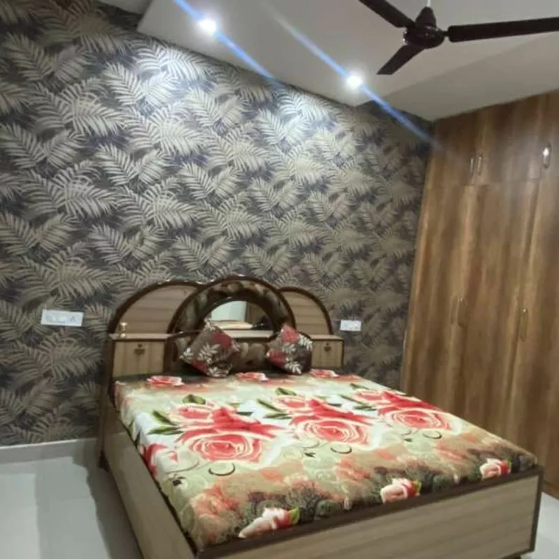 Newly Built Fresh 3BHK Fully Furnished Flat for Rent - 3 Beds, 2 Baths, 1300 ft²