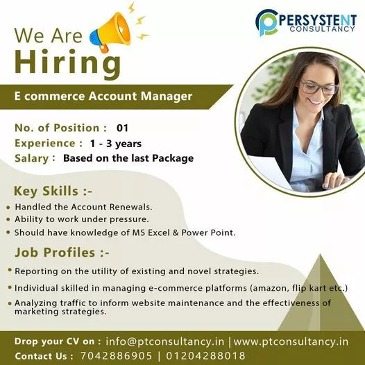 "Exciting Career Opportunities with Persystent Consultancy Services"