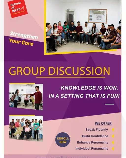 Enhance Your IELTS Skills at #School_Of_IELTS Chandigarh/Best Intitute In Chandigarh.