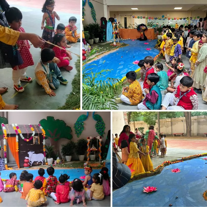 Nursery’s Delightful Janmashtami Event: A Festival of Creativity and Inclusion"