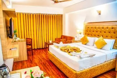 3.8Very Good(5831 Ratings)  Hotel Sun Park  In Zirakpur | 12.0 km from Chandigarh city centre | 9.6 km fr