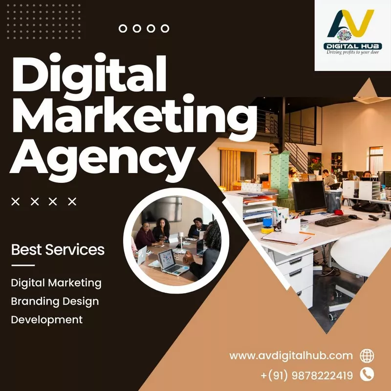 "Elevate Your Business with AV Digital Hub's Comprehensive Digital Marketing Services"