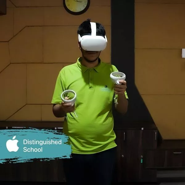 Shiv Nadar School, Faridabad: Recognized as an Apple Distinguished School for Innovation in Education"