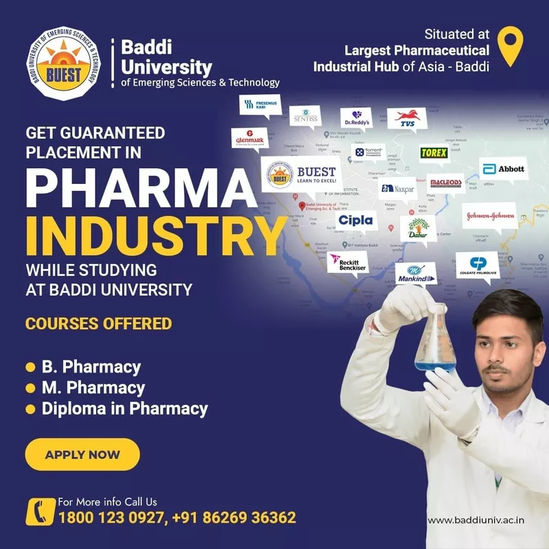 Transform Your Future: Admissions Open at Baddi University of Emerging Sciences & Technology