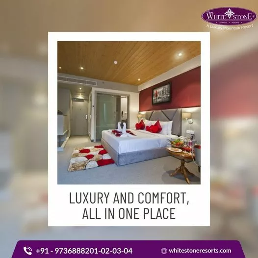"Plan Your Dream Getaway: Luxurious Mountain Views and Cozy Fireside Moments at Whitestone Resorts Manali