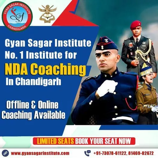 Join India’s Top NDA Coaching Institute in Chandigarh – Gyansagar Institute with Expert Faculty