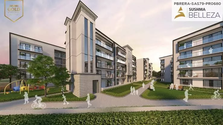 Sushma Belleza Zirakpur |  Luxury flats for sale on Airport road | Prices, Reviews, Location , Floor map