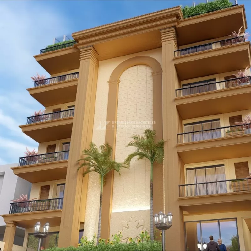 Timeless Design: Classical House Exterior by Dream Space Architects, Gurugram