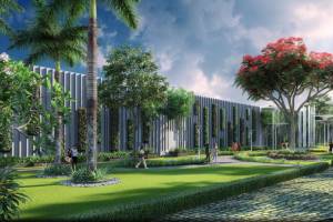 The enclosed township, the Medallian Auram for a secure safe living environment - Real Estate Agents in India