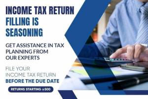 Tax Season Made Easy: We Handle Your ITR Filing" - Accountants in India