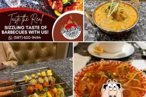 Sizzling Grill food and beverages