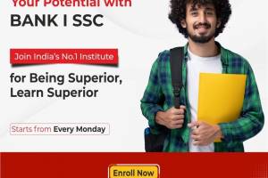 Join India's No.1 Institute for SSC, BANK, and State Government Exams Coaching.