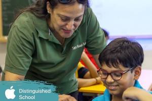 Shiv Nadar School, Faridabad: Recognized as an Apple Distinguished School for Innovation in Education" - Education in Noida