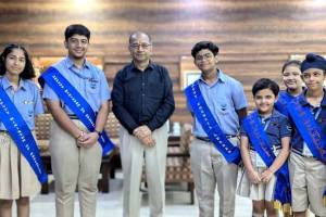 Inspiring Minds: A Day with Professor Prabhat Ranjan at The Khaitan School" - Education in Noida