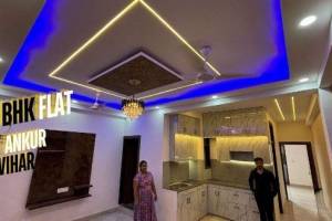 "Spacious 2 BHK Semi-Furnished Flat in DLF Ankur Vihar, Loni – 700 Sq. Ft. of Comfort" - Flats & Apartments in India