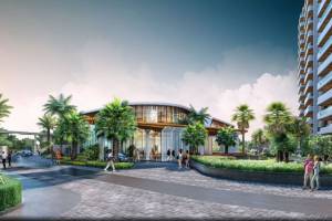 The enclosed township, the Medallian Auram for a secure safe living environment - Real Estate Agents in India