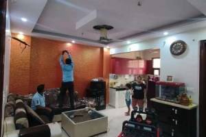 "Affordable 3BHK Flat for Sale: 900 ft², 2 Baths Near Dwarka Mor Metro, Delhi"