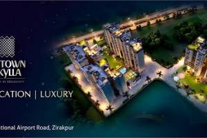 Uptown Skylla Ready to Move 2/3/4 BHK Flats in Zirakpur, PR7, INTERNATION AIRPORT ROAD