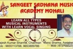 Sangeet Sadhana Music Academy Mohali | Best Music Academy in Chandigarh | Top Music Academy in Chandigarh - Music Classes in India