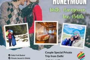 Enchanting Shimla & Manali Honeymoon Package: 5 Nights/6 Days of Luxury for Just ₹57,000 per Couple! 🏔️