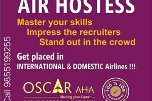 "Achieve Your Air Hostess Dream with Guaranteed Job Placement! Call Now for 18 Years of Proven Success!"